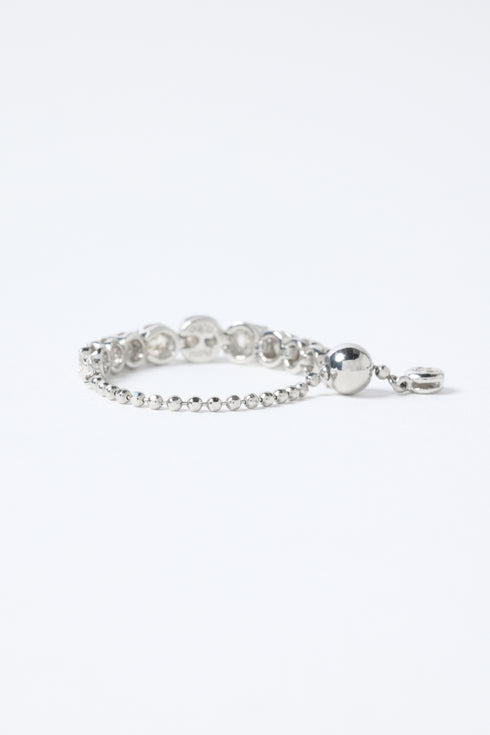 ダイヤモンドフリーサイズチェーンリング 0.50ct