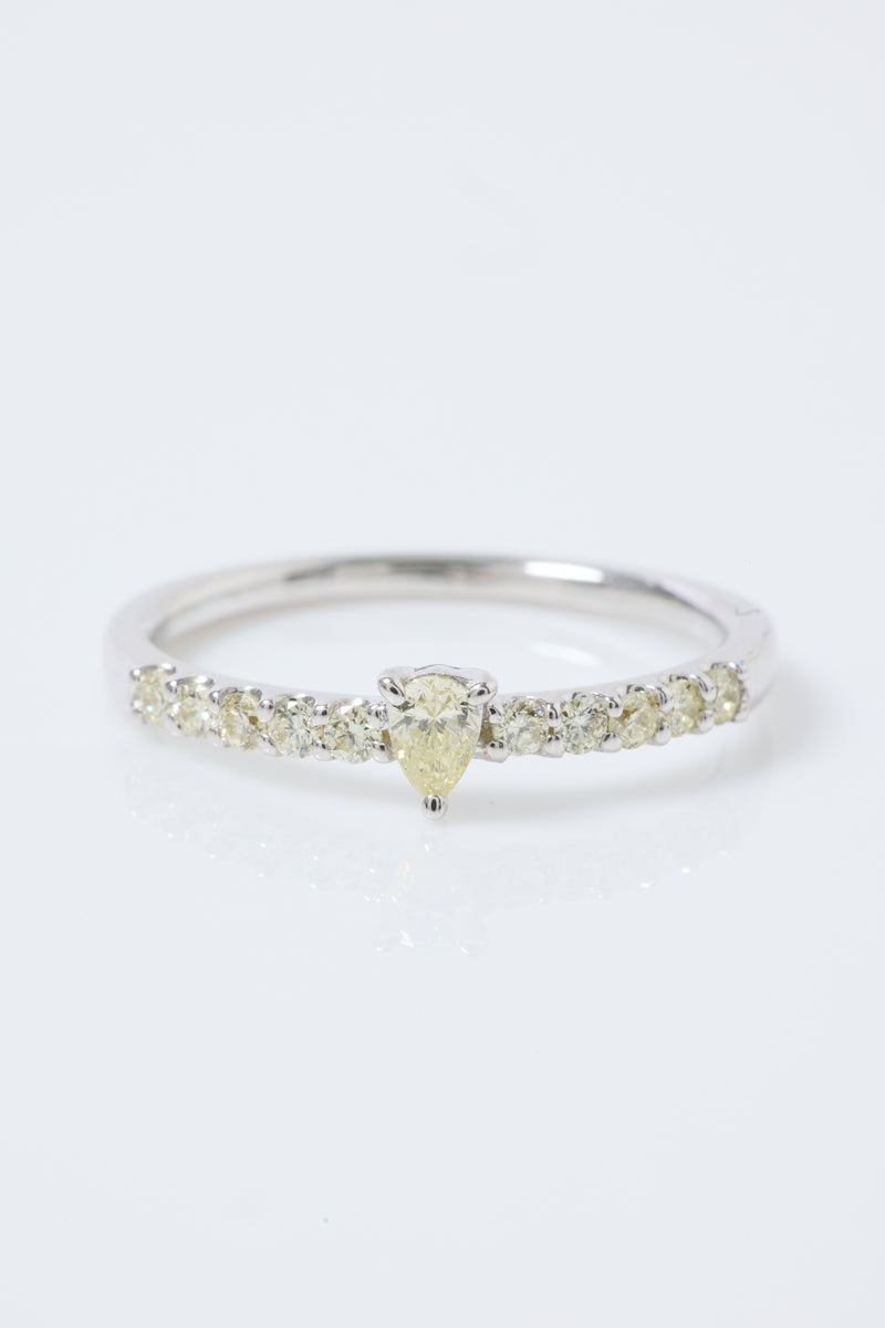 ペアシェイプダイヤモンドリング 0.30ct – PLUSY