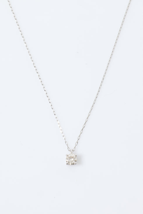 ダイヤモンドソリティアネックレス 0.15ct