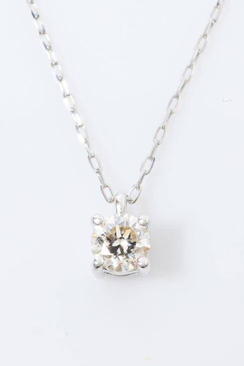 ダイヤモンドソリティアネックレス 0.15ct