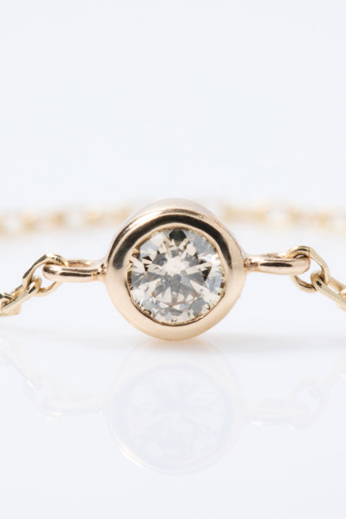 ダイヤモンドチェーンリング