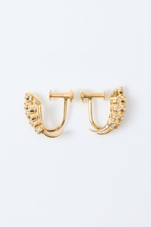 ダイヤモンドツインピアス/イヤリング 0.20ct