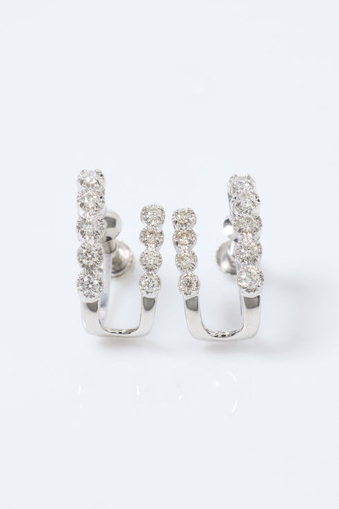 ダイヤモンドツインピアス/イヤリング 0.20ct