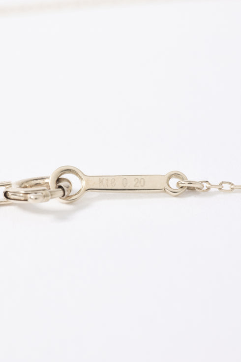 ダイヤモンドブリリアンスネックレス 0.20ct