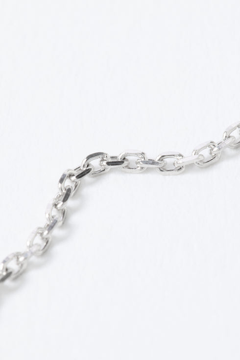 ダイヤモンドステーションブレスレット 0.12ct