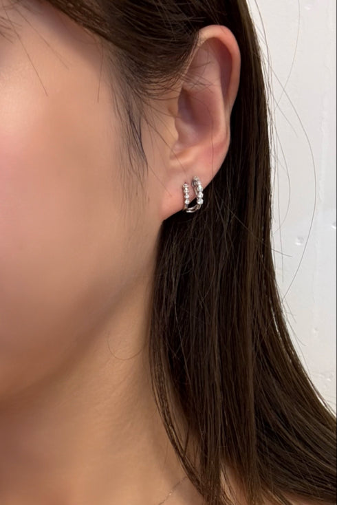 ダイヤモンドツインピアス/イヤリング 0.20ct