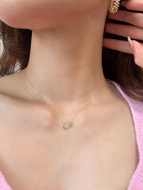 ダイヤモンドオーブネックレス 0.30ct