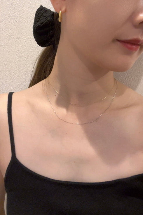 スライドチェーンネックレス