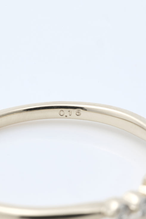 ダイヤモンドクラスターリング 0.15ct