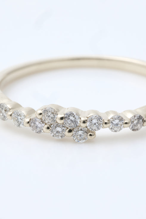 ダイヤモンドクラスターリング 0.15ct