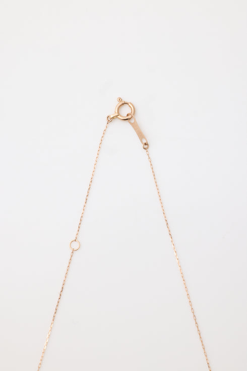 ダイヤモンドシマーリングハートネックレス 0.22ct