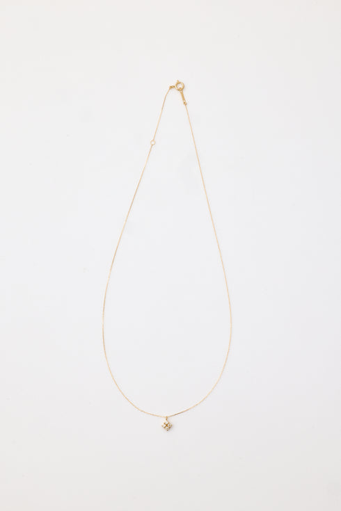 ダイヤモンドゴールデンスパークネックレス 0.10ct