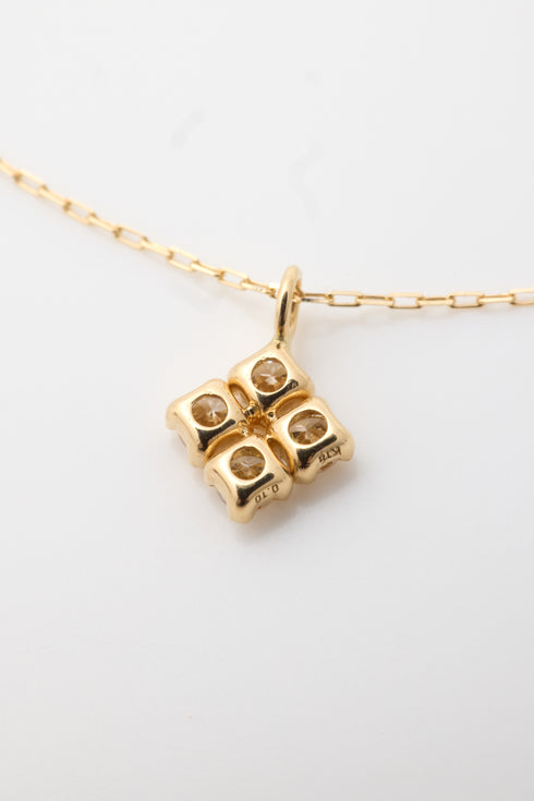 ダイヤモンドゴールデンスパークネックレス 0.10ct