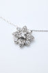 ダイヤモンドブリリアントフラワーネックレス 0.23ct