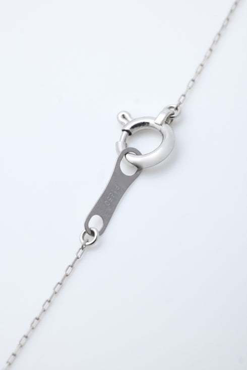 ダイヤモンドホースシューネックレス 0.10ct