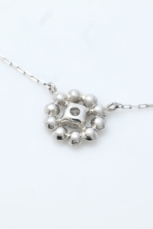 ダイヤモンドフラワーネックレス 0.20ct