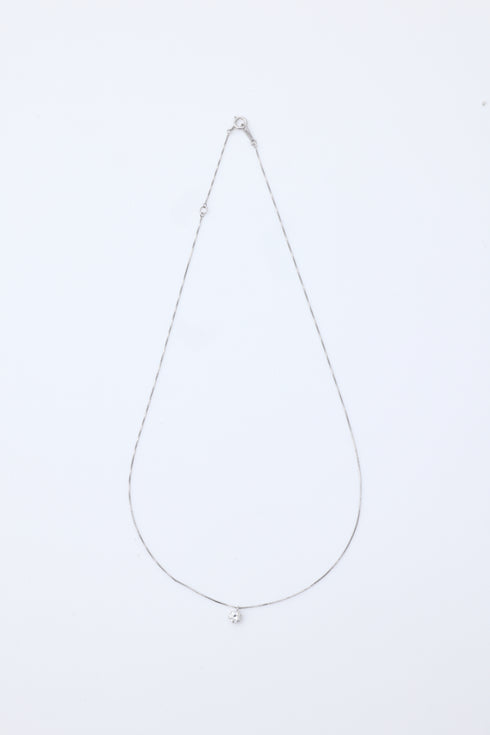 ダイヤモンドブリリアントドロップネックレス 0.30ct