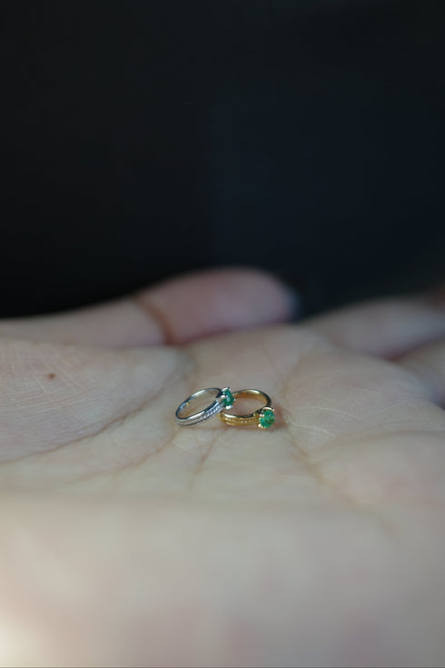 バースストーンベビーリング