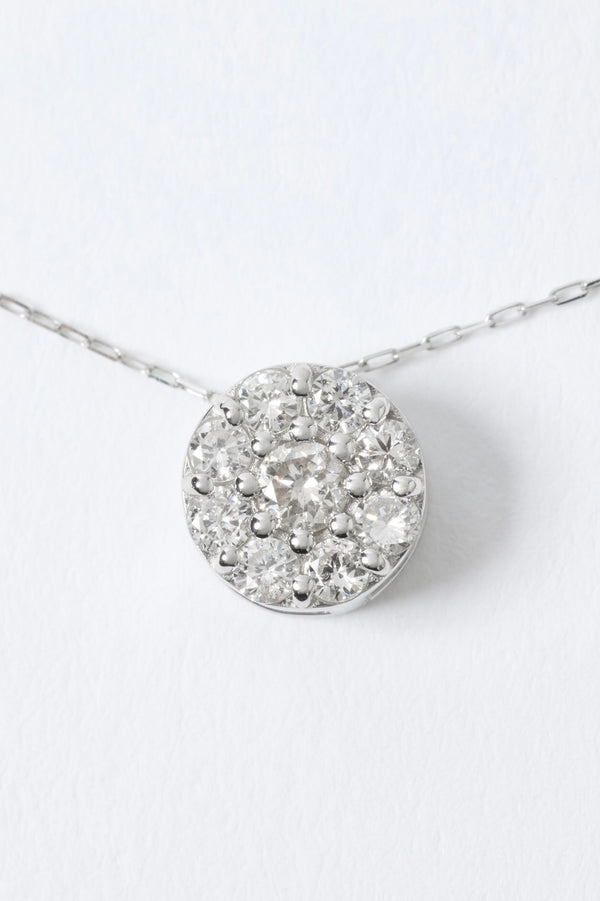 ダイヤモンドオーブネックレス 0.30ct