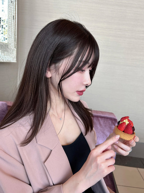 ダイヤモンドフラワーネックレス 0.20ct