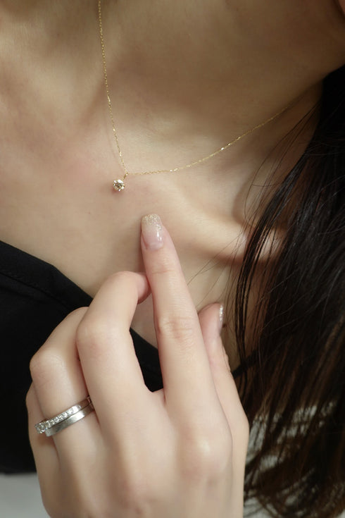 K18 ブラウンダイヤモンドネックレス 0.30ct