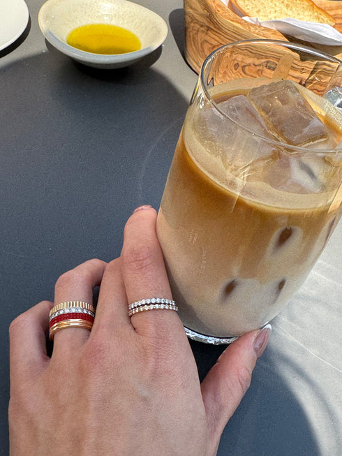 ダイヤモンドエターナルラインリング 0.30ct